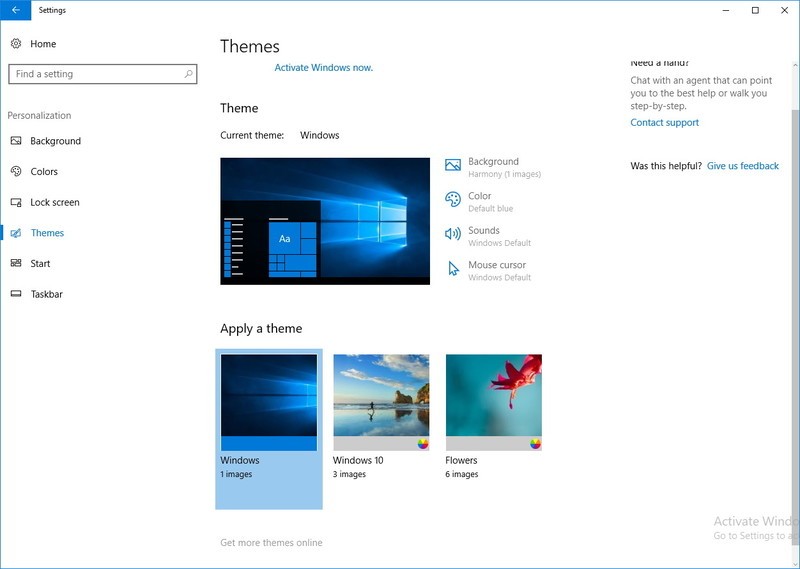 sound themes for windows 10
